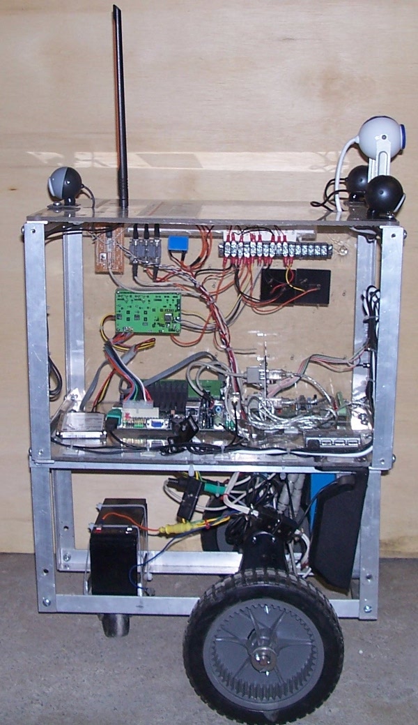 Linux PC Robot — Left Side