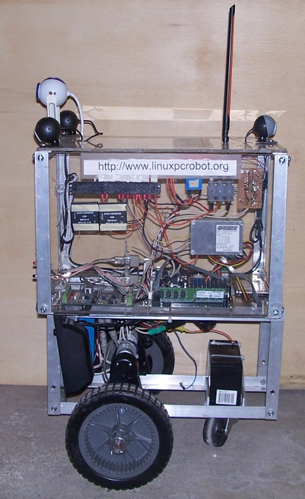 Linux PC Robot — Right Side